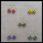 Boucles d'oreilles multi-facettes